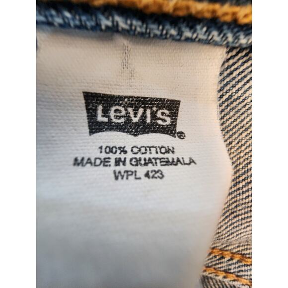 Levis 501 XX Jeans Mens 38x32 Light Wash Denim Button Fly - Picture 12 of 12